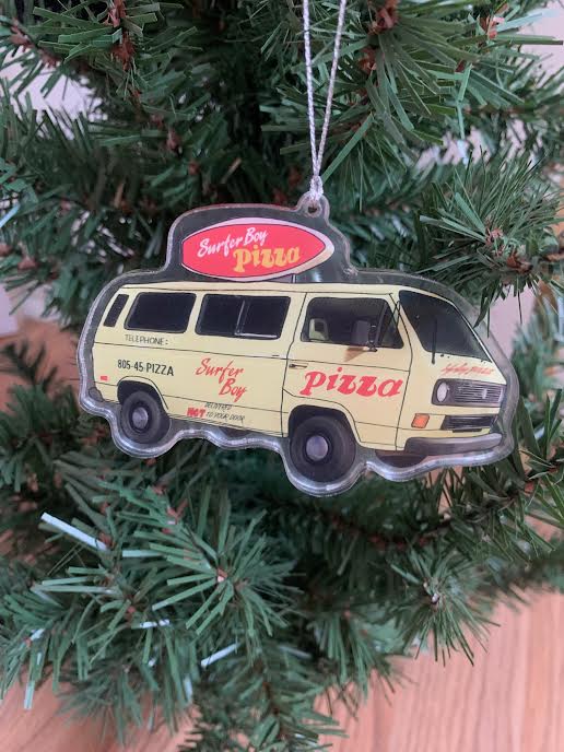 Stranger Things Pizza Van Ornament