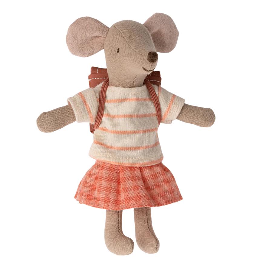 Maileg Big Sister Tricyle Mouse