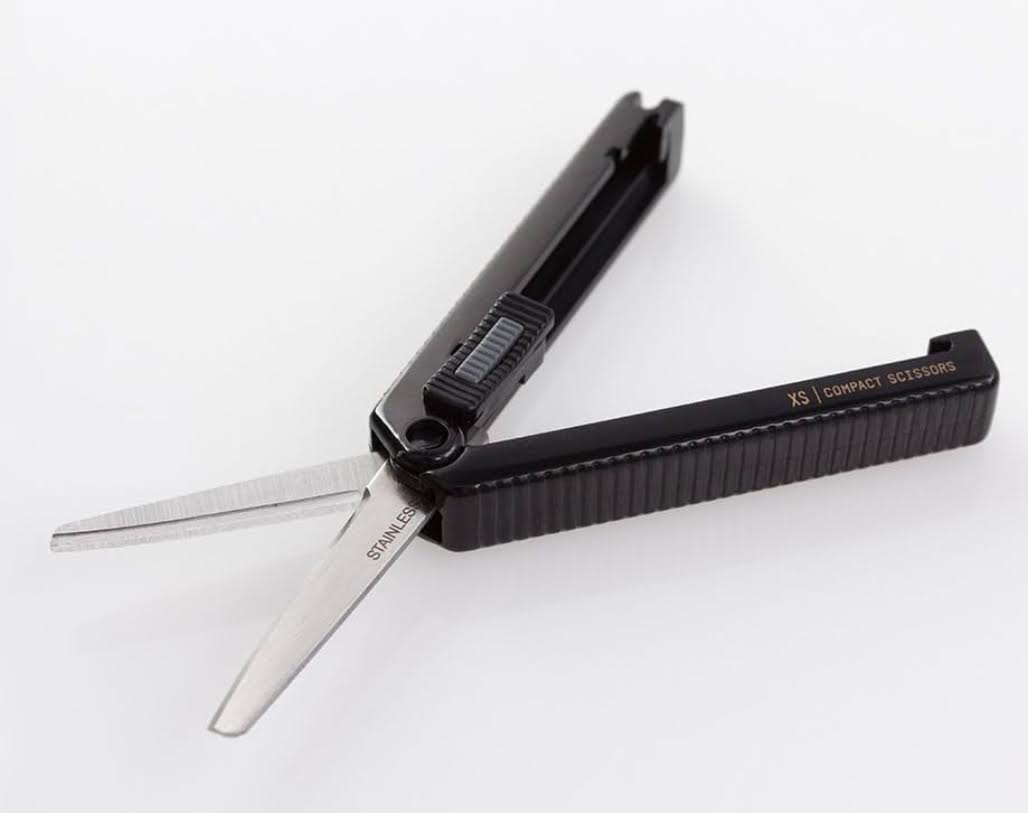 Compact Black Scissors