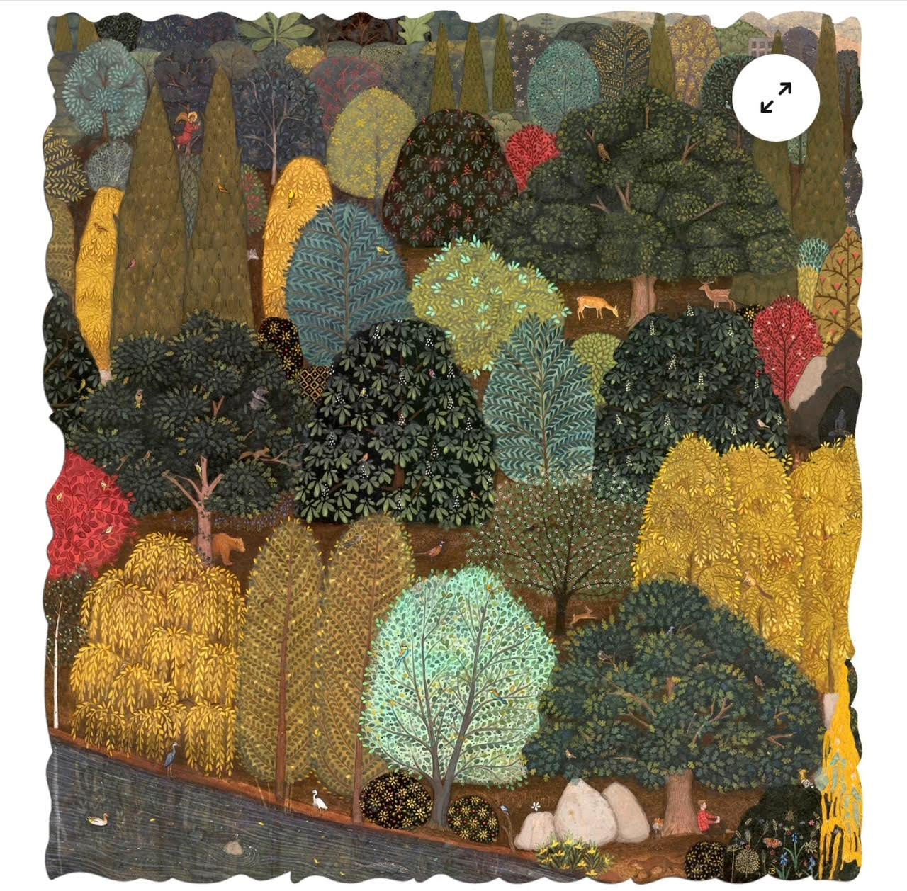 Ecru Puzzles - Jethro Buck Forest Wooden Jigsaw Puzzle