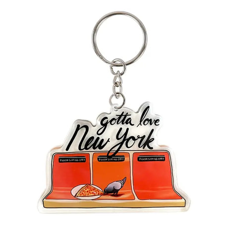 Gotta Love New York Keychain