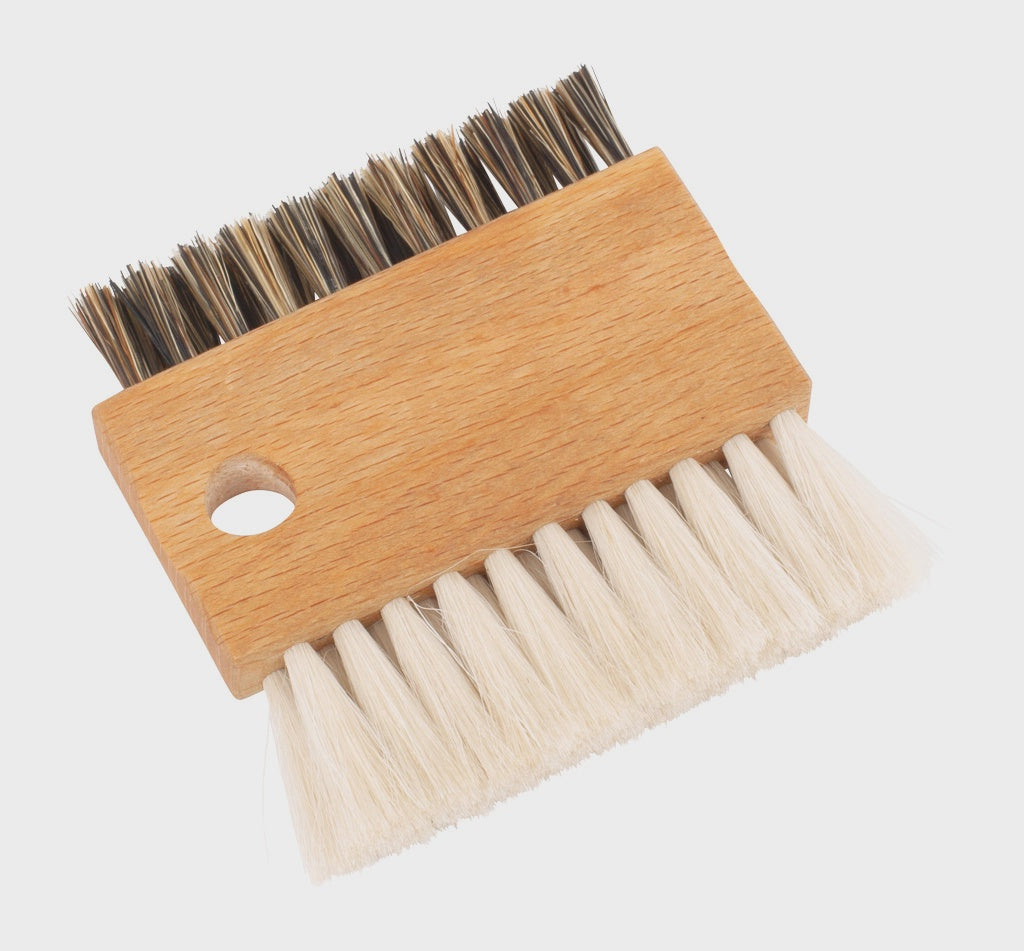 Redecker Keyboard Brush Beechwood/Goat Hair 2.75x3"