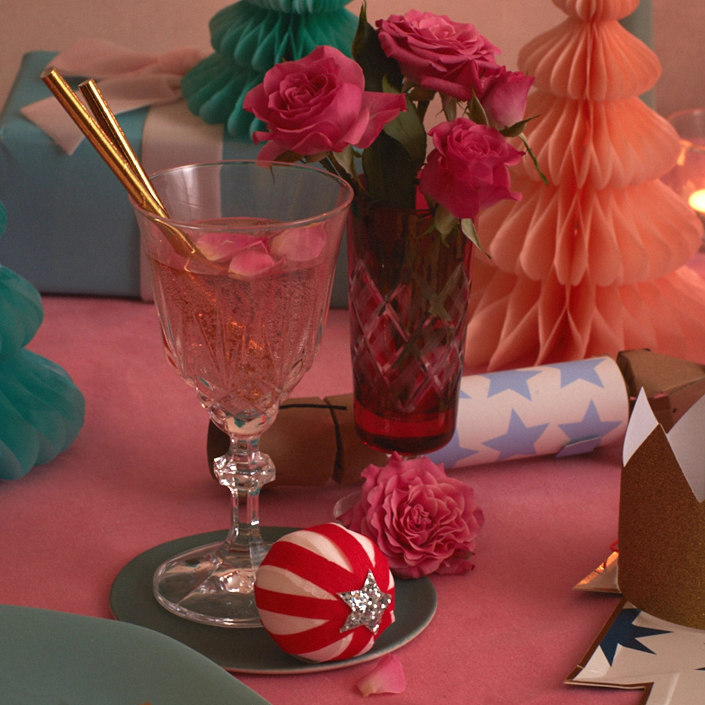 Peppermint Candy Surprise Balls