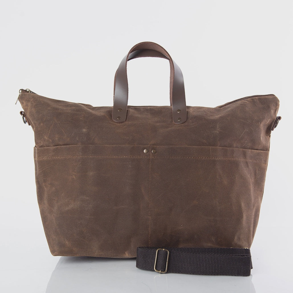 CB Station Traveler Tote- Khaki
