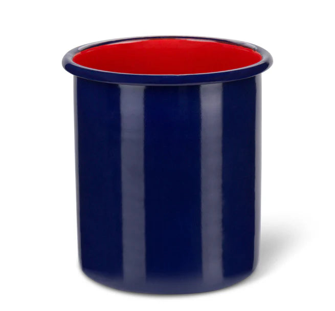 British Colour Standard Utility Enamelware Storage Pot