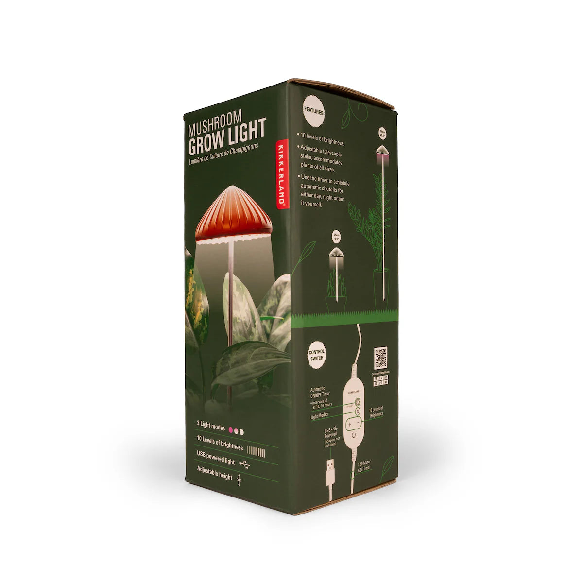 Kikkerland Mushroom Grow Light