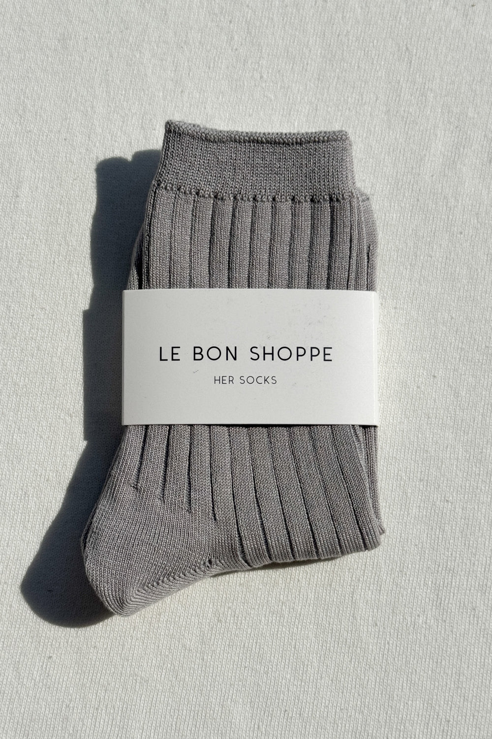 Le Bon Shoppe Her Cotton Ribbed Socks