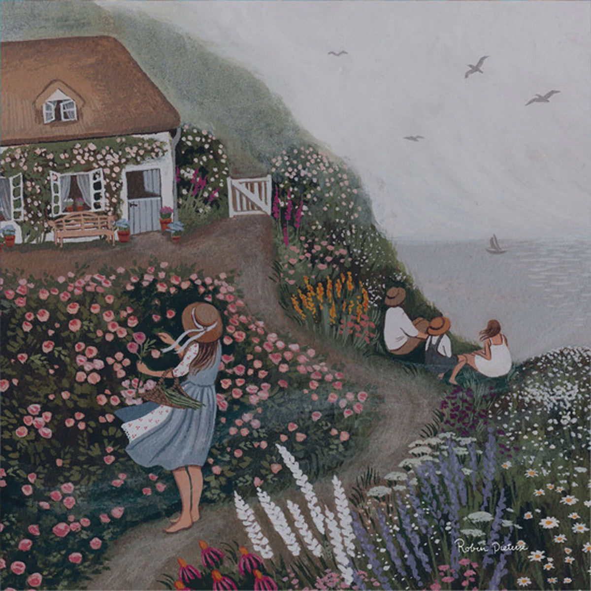 Robin Pieterse silhouette - Rose Cottage