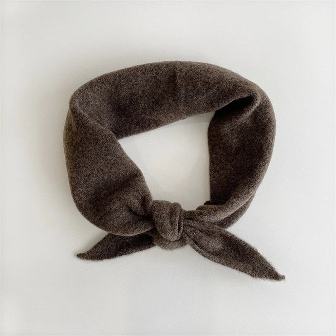 Fuzzy Wool Cravat Scarf- 3 colors