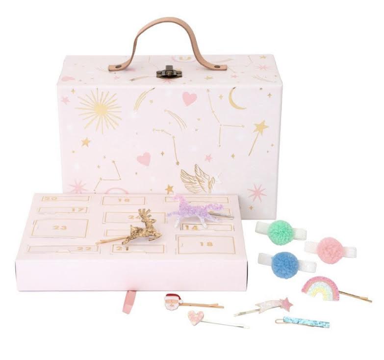 Hair Accessories Advent Calendar Suitcase