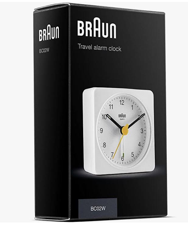 Braun Travel Alarm Clock