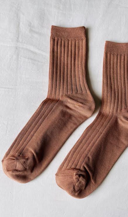 Le Bon Shoppe Her Cotton Ribbed Socks