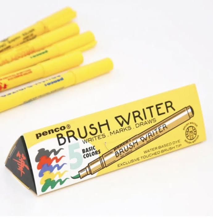 Brush Writer Pen Set