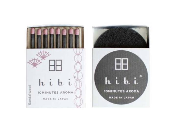 HIBI Incense Matches- Sandalwood