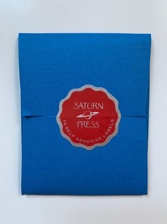Saturn Press Red Birds Holiday Tags