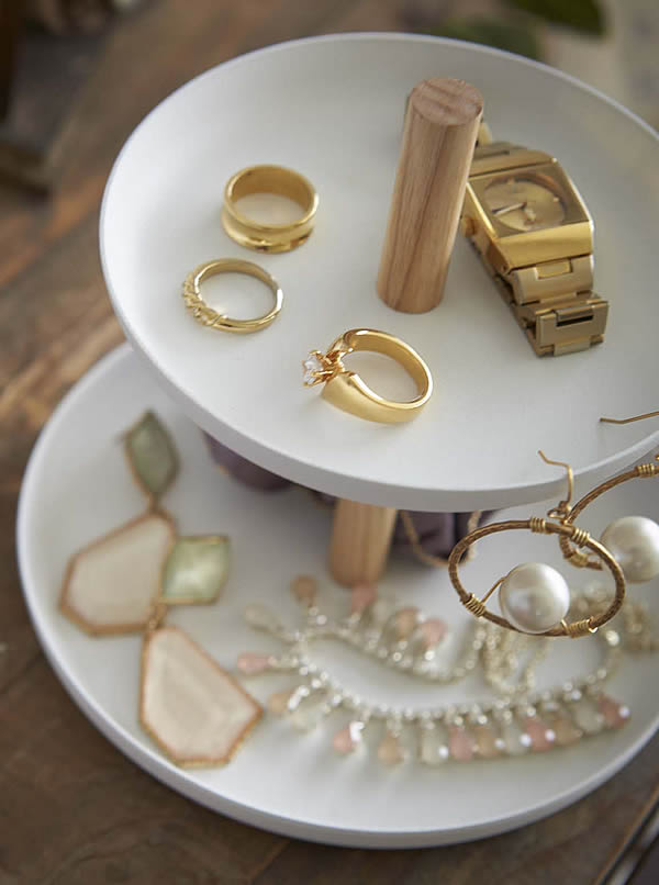 White Accessory Tray