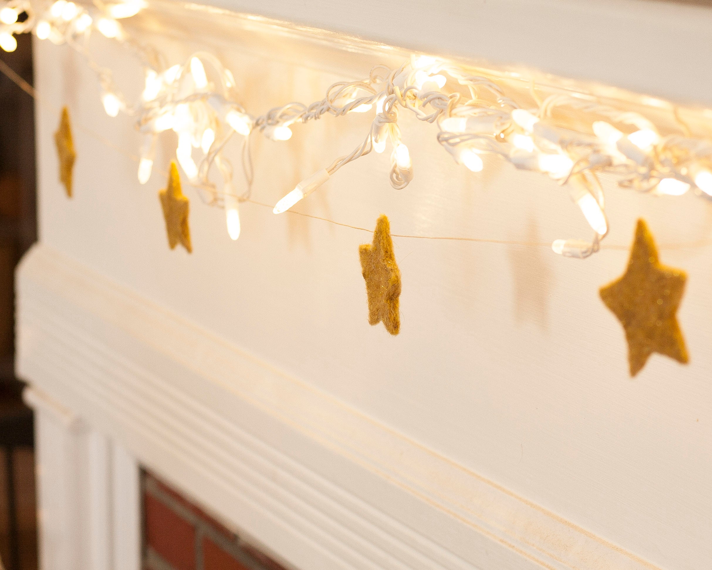 Grey Fox Felting Kit- Star Garland