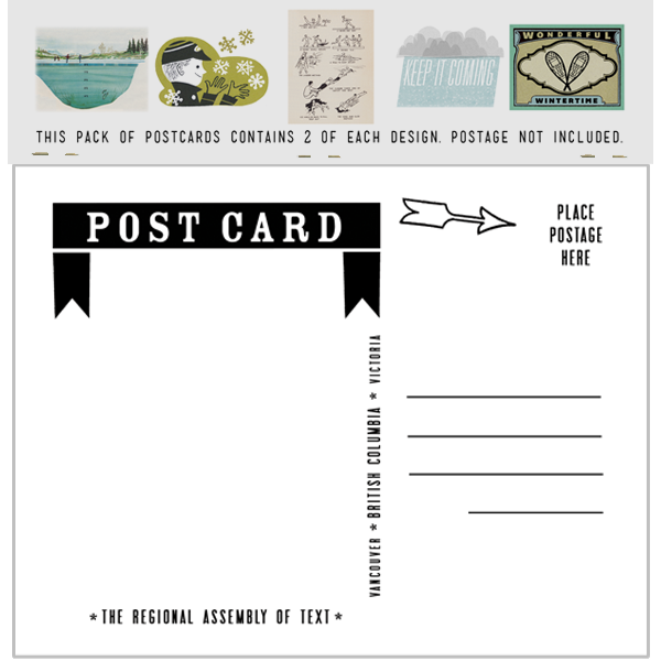 Winter Postcard Pack