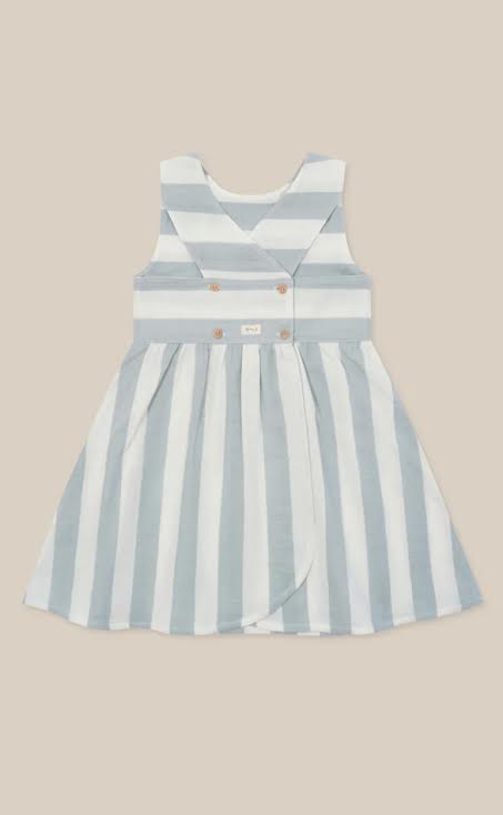 Organic Zoo Sardine Stripes Sleeveless Dress