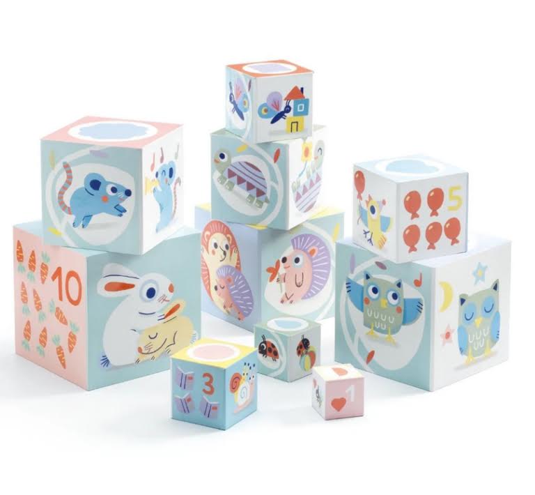 Djeco Baby Blocki Nest & Stack Blocks