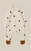 Organic Zoo Undyed Cotton Dots Suit