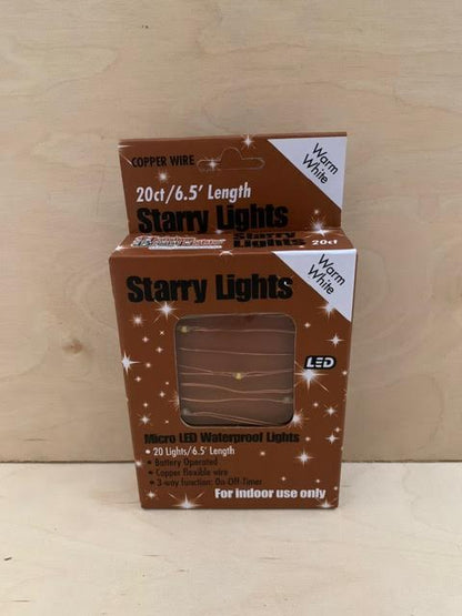 Starry Lights- Warm White