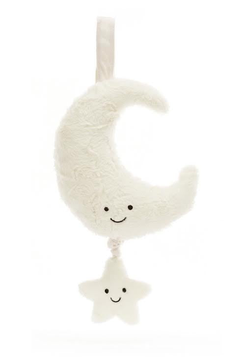 Jellycat Moon Musical Pull
