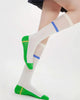 Patchwork Knee High Socks