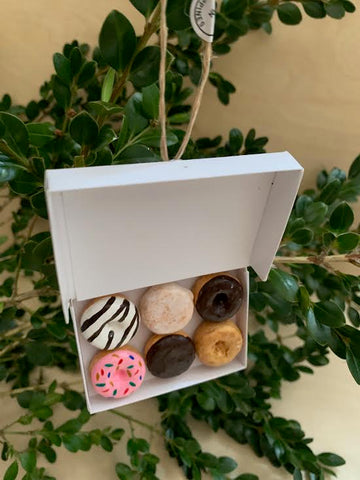 Boxed Donut Ornament