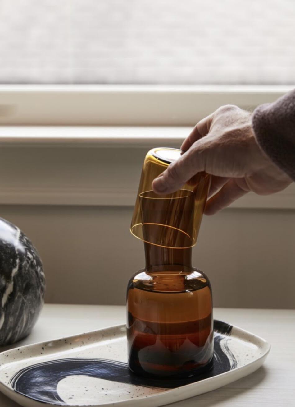 Keswick Carafe 3.75"x 7.5"