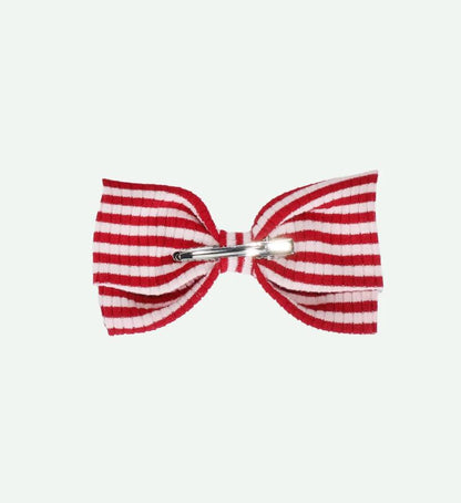 Sticky Lemon Hair Bow- Red