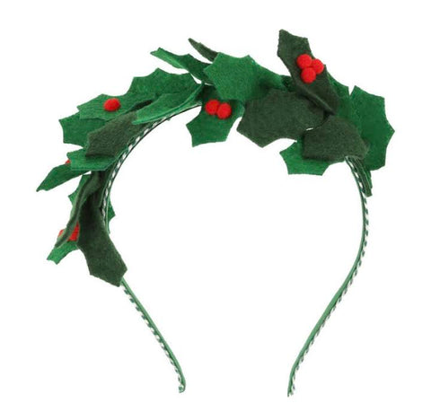 Felt Holly Headband