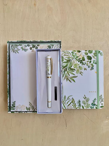 Eucalyptus Stationery Box Set