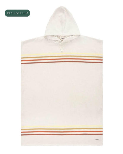 Sand Cloud Poncho- Border Classic Stripe
