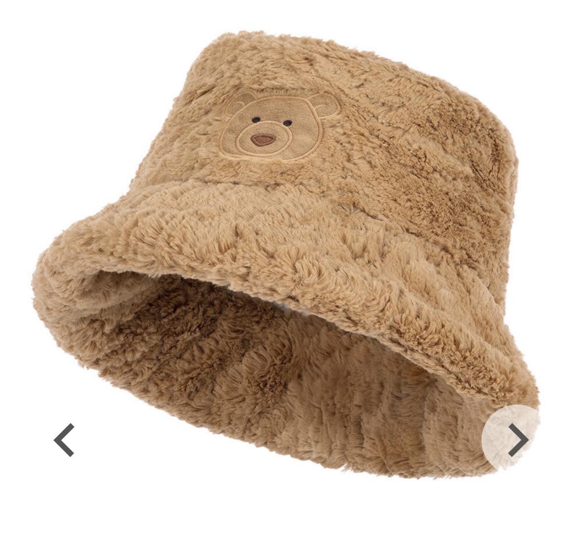 Jellycat Bartholomew Bear Fluffleshad Hat L/XL