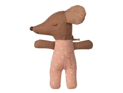 Maileg Sleepy Wakey Baby Girl Mouse in Box