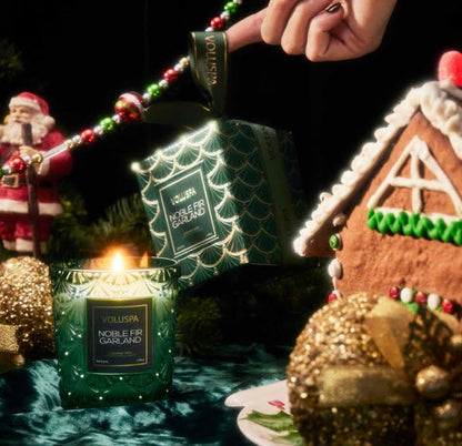 Noble Fir Garland 6.5oz Classic Candle