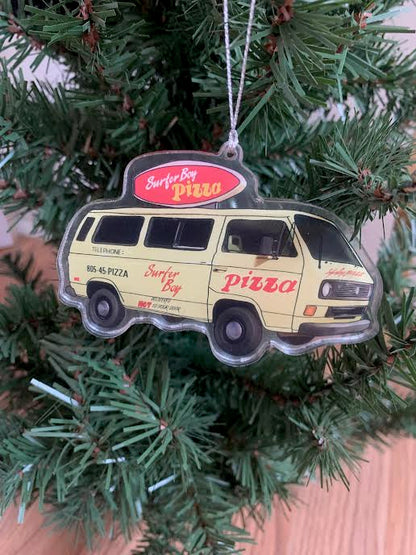 Stranger Things Pizza Van Ornament