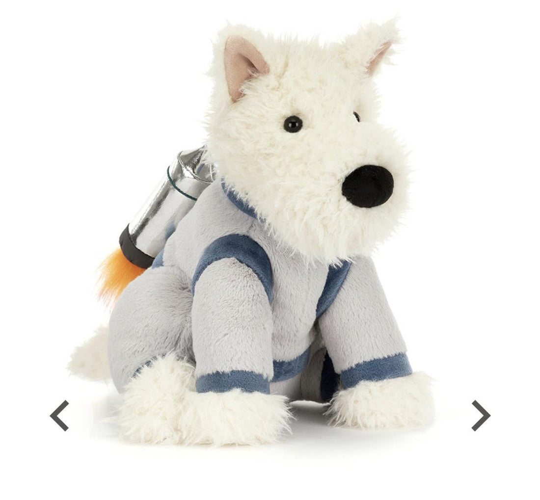 Jellycat Munro Scottie Dog Space Outfit