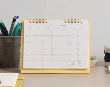 2027 Lepre Desk Calendar- French Blue
