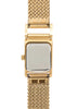 BREDA 'Revel' Gold and Gold and Metal Mesh Bracelet Watch
