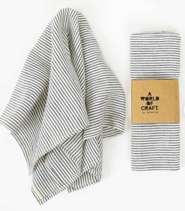 Eco Thinstripe 100% Cotton Napkins- 2 pack