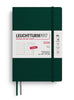 Leuchtturm 2026 Monthly Planner & Notebook- Forest Green