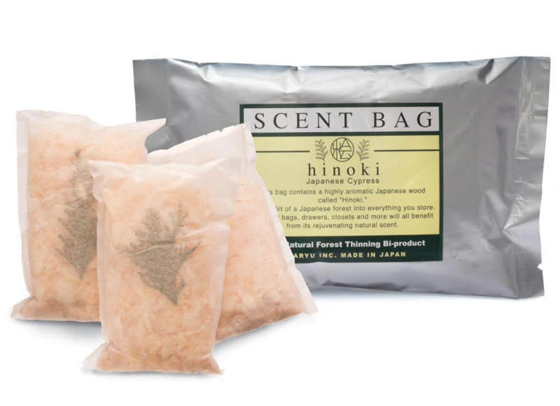 Japanese Drawer Bag- Hinoki Flakes