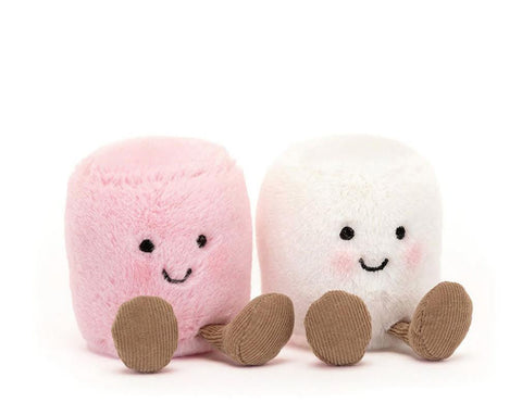 Jellycat Amuseable Pink & White Marshmallows