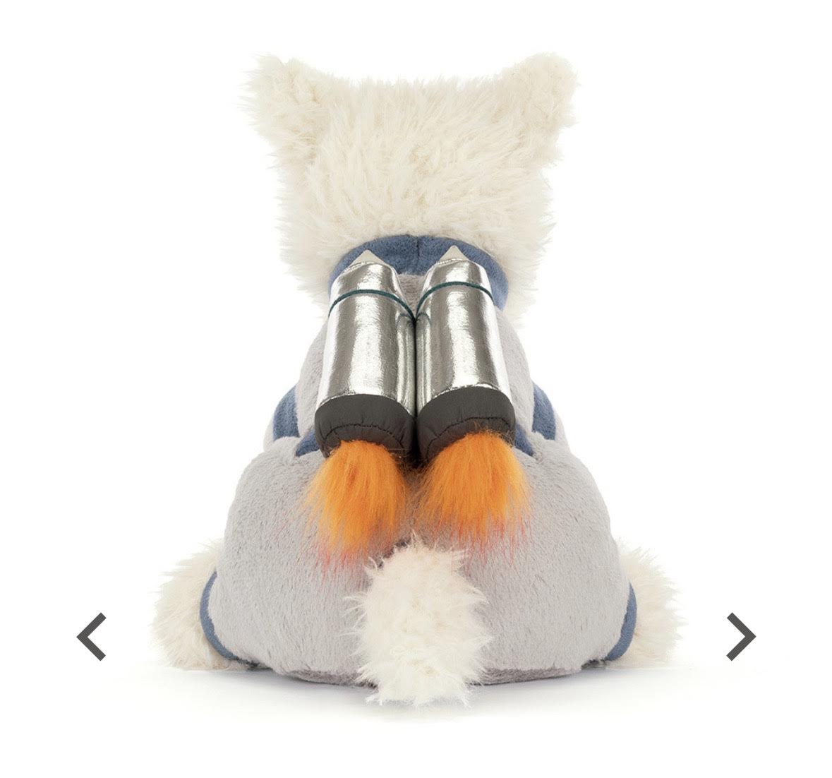 Jellycat Munro Scottie Dog Space Outfit