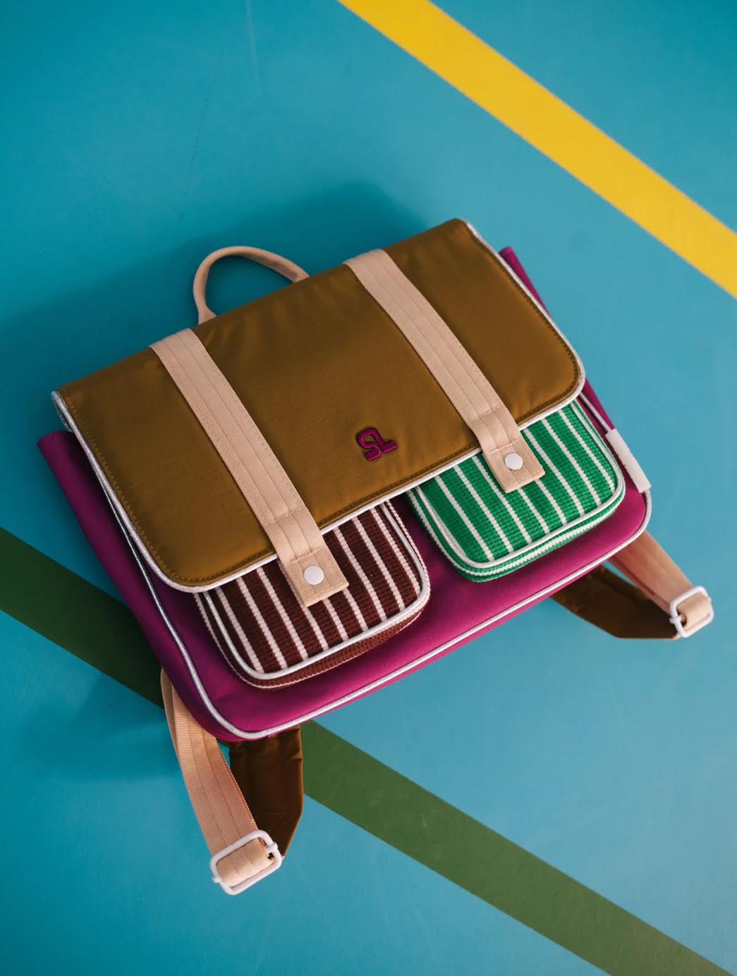 Sticky Lemon Better Together School Bag- Gymnastic Pink