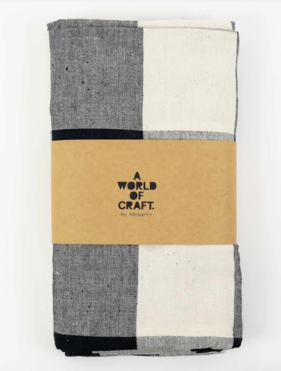 Eco Big Check Tablecloth