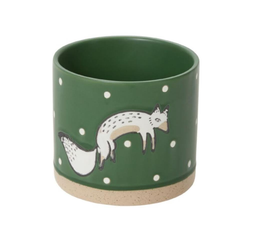 Nordic Critter Pot- Green