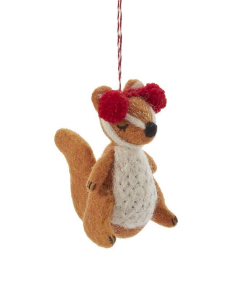 Squirrel Ornament
